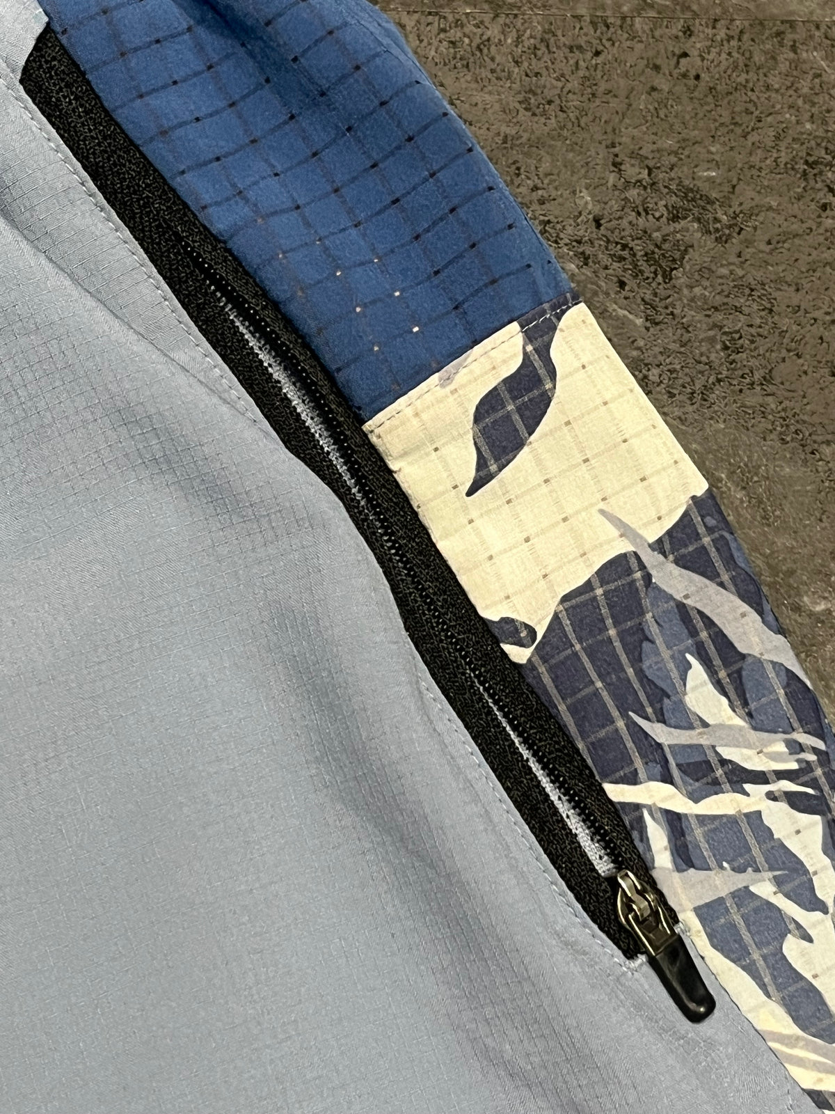 Blue Camo Nike Men’s Dri Fit Trail 5” Brief Lined Running Shorts