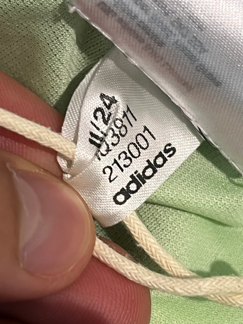 Striking Green Adidas Men’s “Own The Run” 3 Stripe 7” Running Shorts