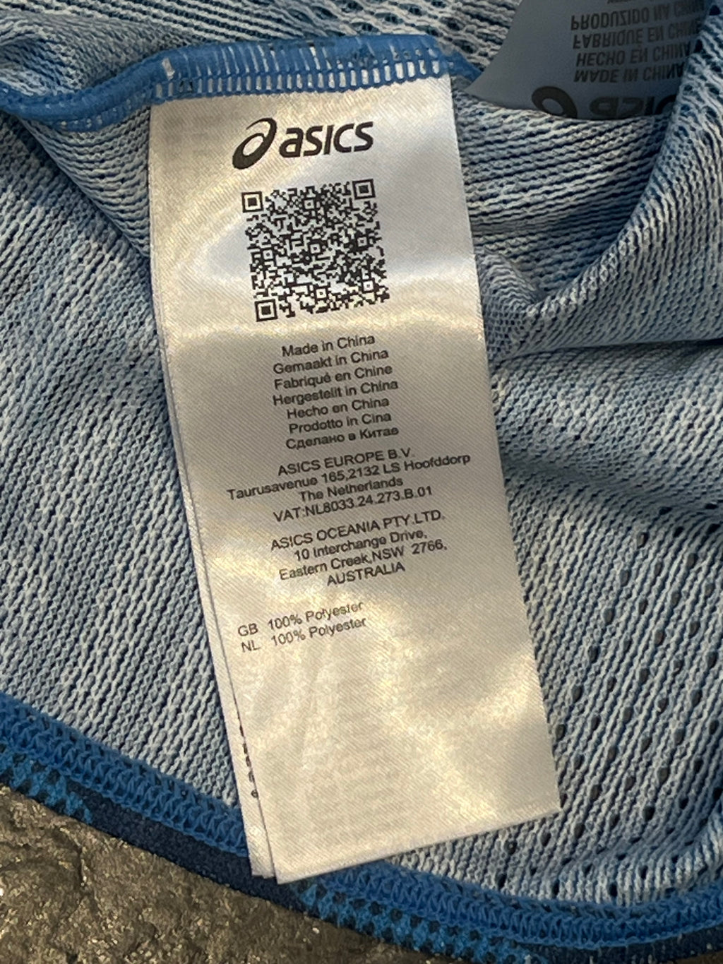 Blue ASICS Women’s Pro Elite Racing Singlet
