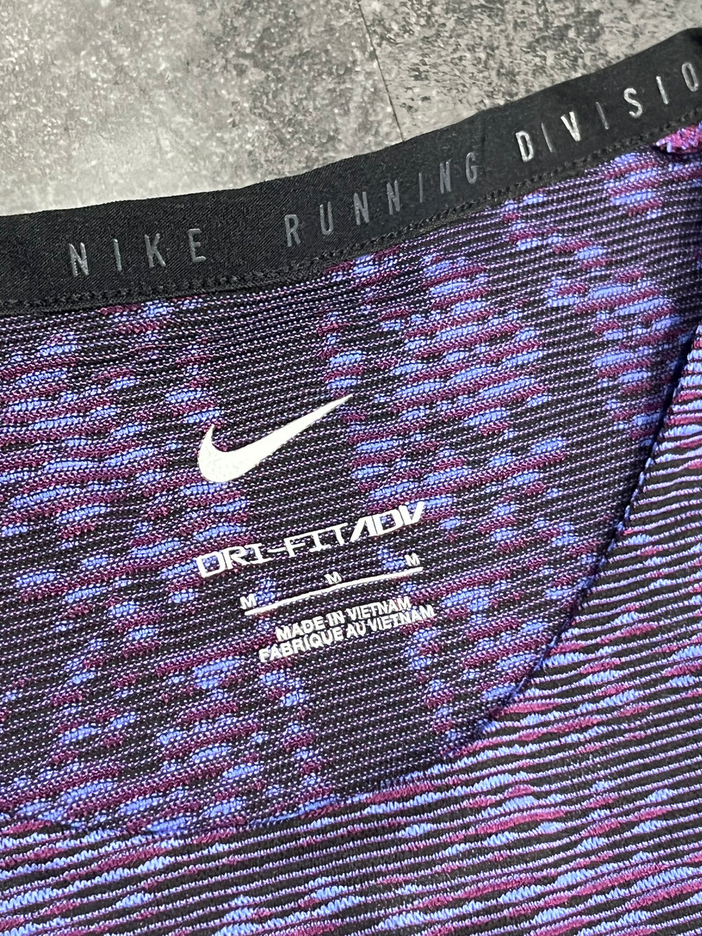 Purple & Black Nike Men’s Dri Fit ADV Running Division T Shirt