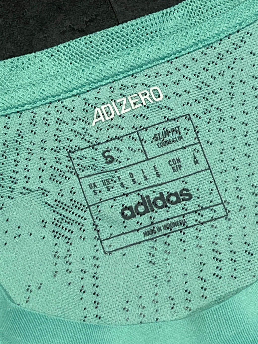 Green & Pink Adidas Men’s Adizero Promo Pro Elite 2023 LS Running Top