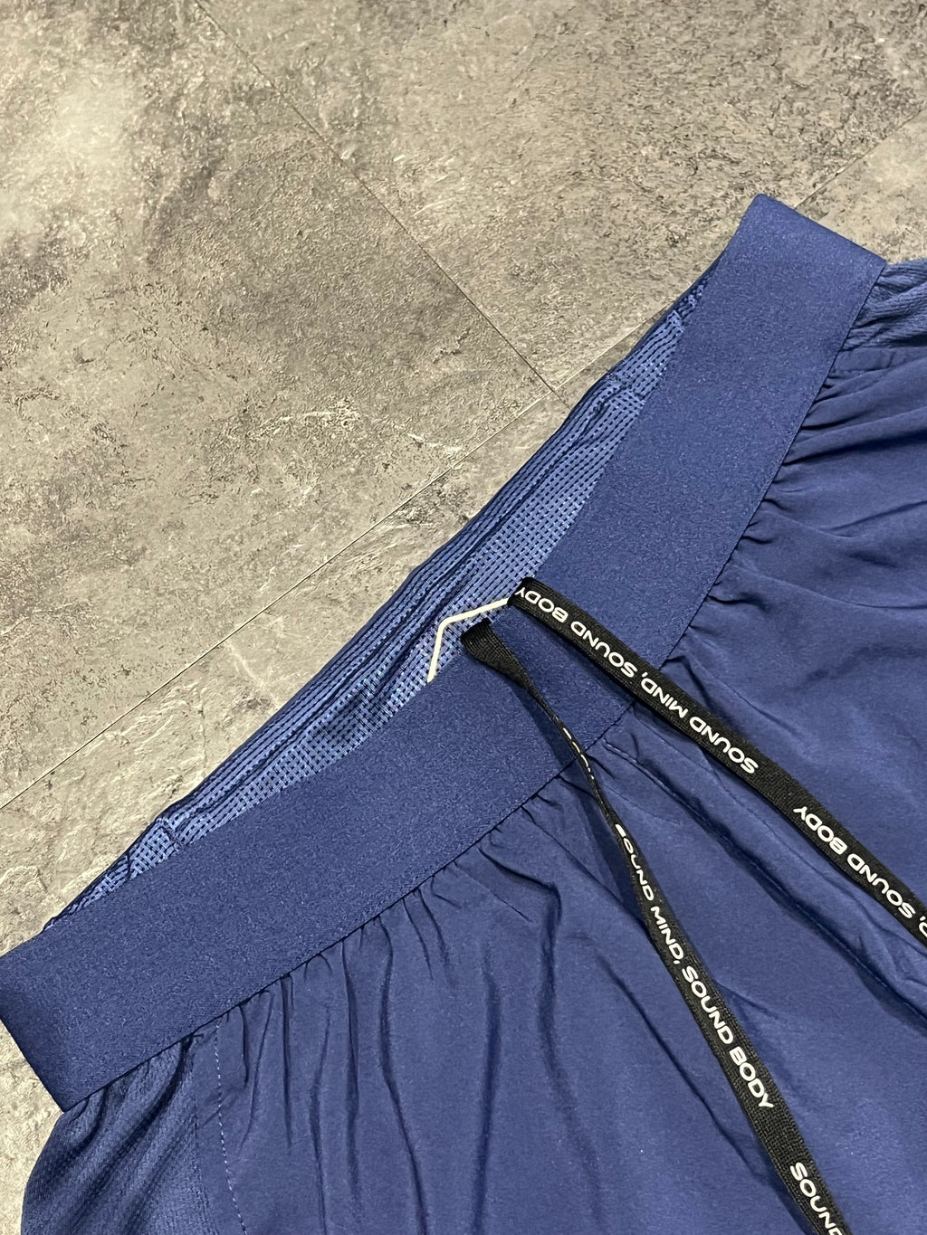 Navy Blue Asics Men’s Road 5” Brief Lined Running Shorts