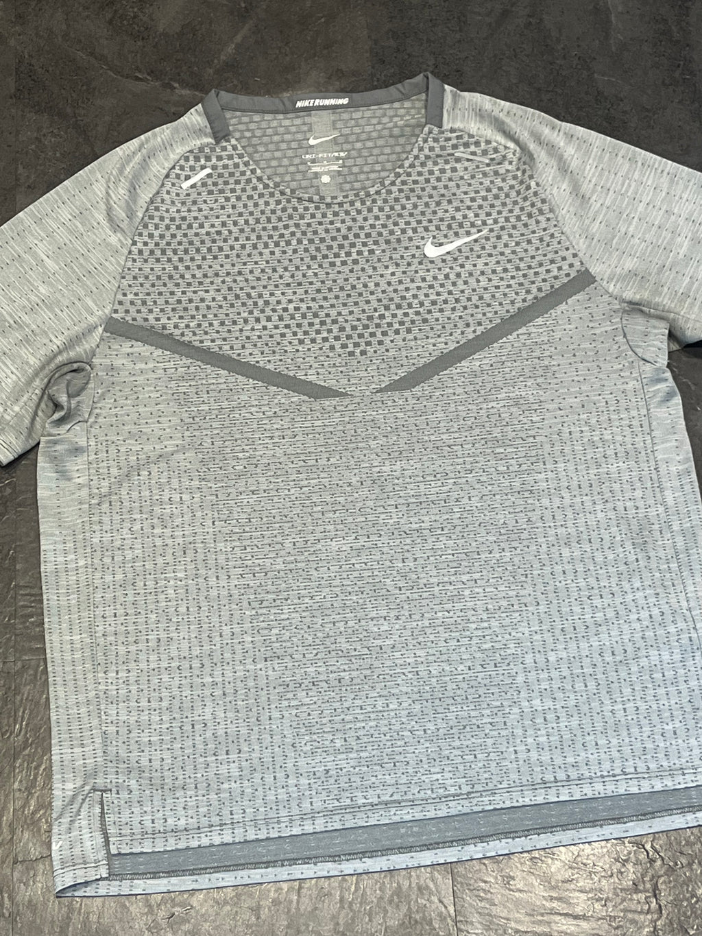 Grey Nike Men’s Dri Fit ADV Running T Shirt
