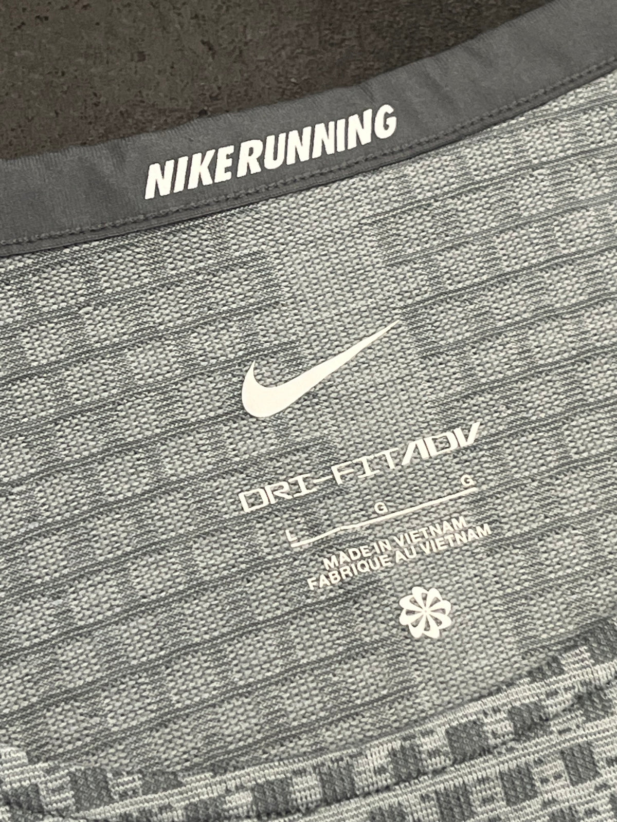 Grey Nike Men’s Dri Fit ADV Running T Shirt