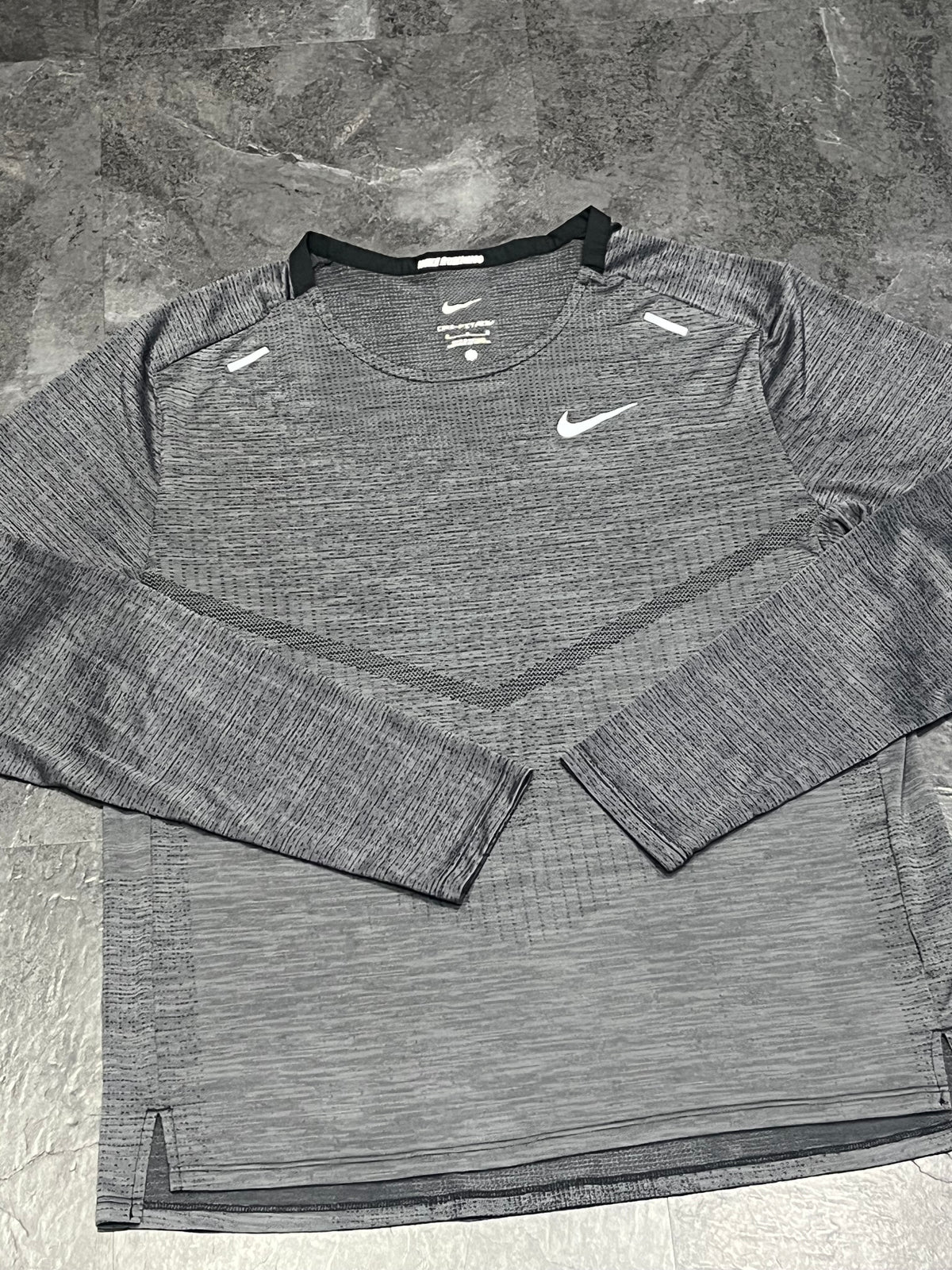 Dark Grey Nike Men’s Dri Fit ADV Long Sleeve Top