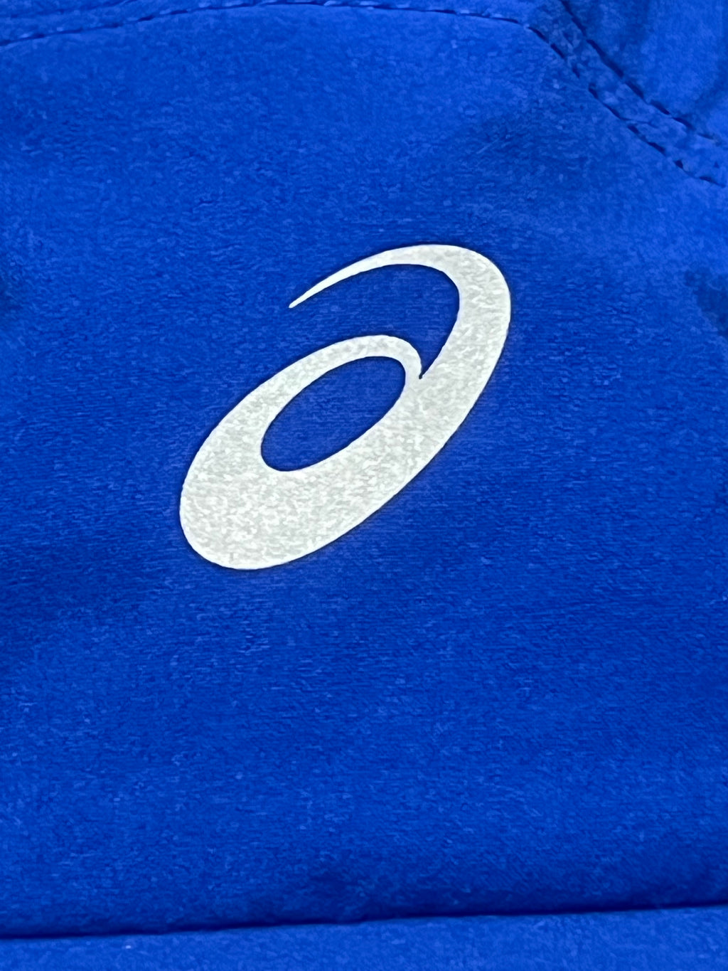 Blue ASICS Ultra Lightweight Running Cap
