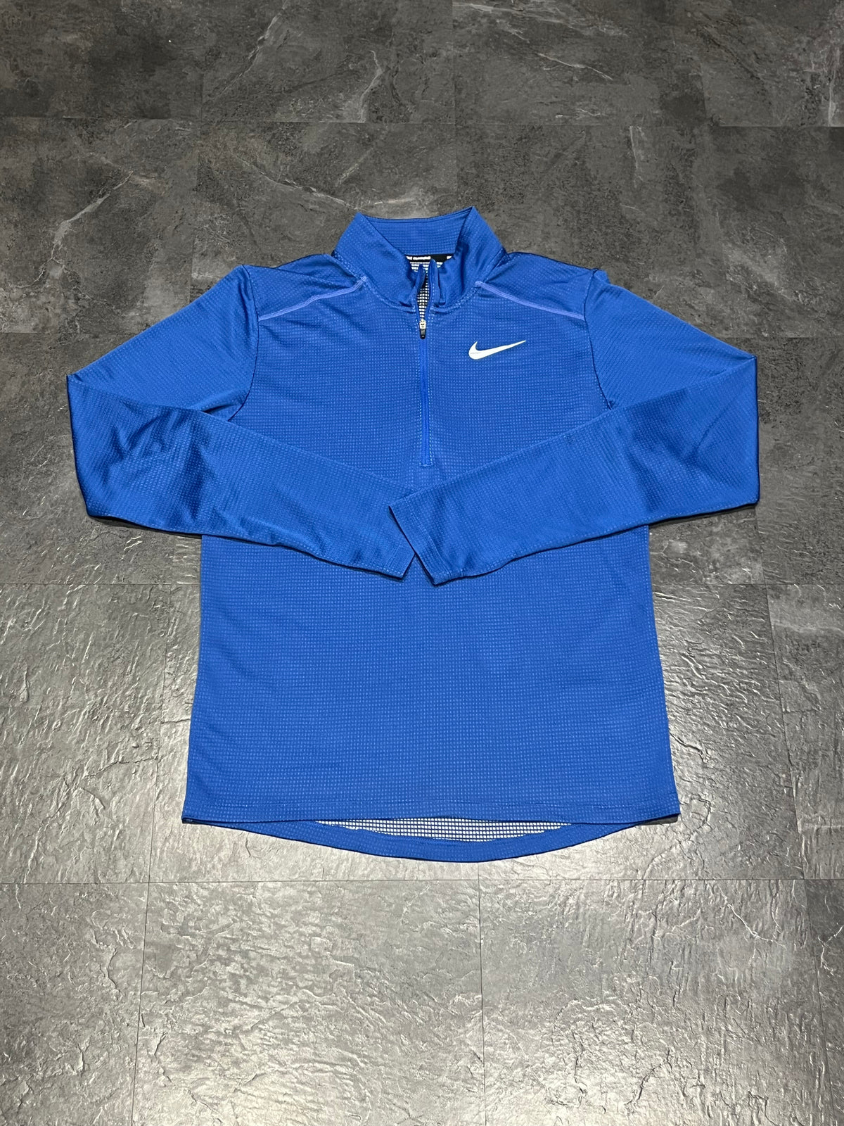 Blue Nike Men’s Dri Fit Pacer 1/2 Zip Running Top