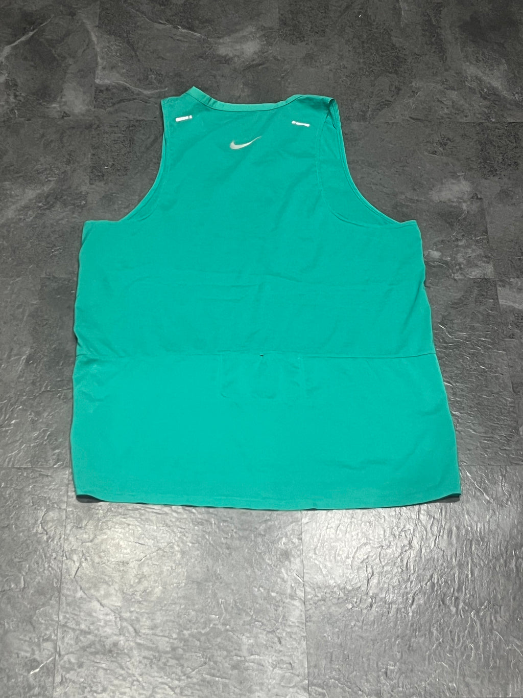 Green Nike Men’s Dri Fit Rise 365 Running Division Singlet