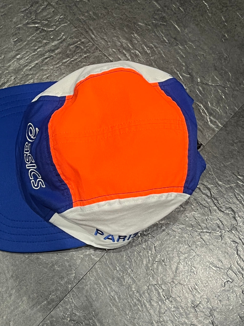 Asics X Paris Marathon Unisex 5 Panel Running Cap