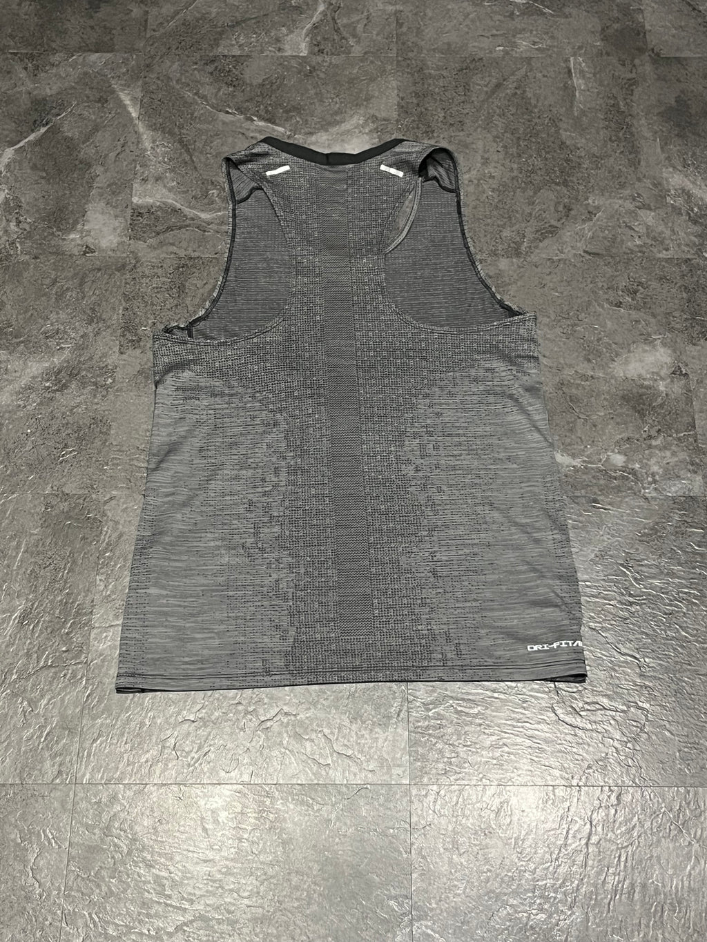 Grey Nike Men’s Dri Fit ADV Running Singlet