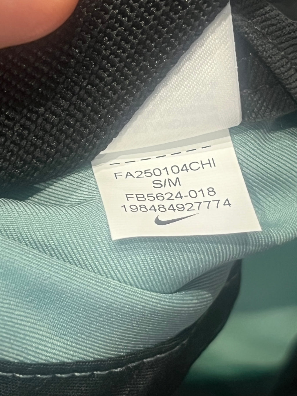 Light Green Nike Dri Fit Fly 5 Panel Running Cap