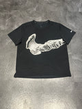 Black & White Nike Men’s Dri Fit Running Division “Bone” T Shirt