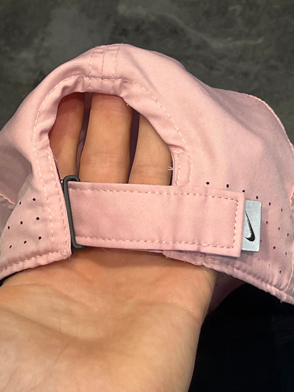 Pink Nike Dri Fit Featherlight Running Cap - Unisex