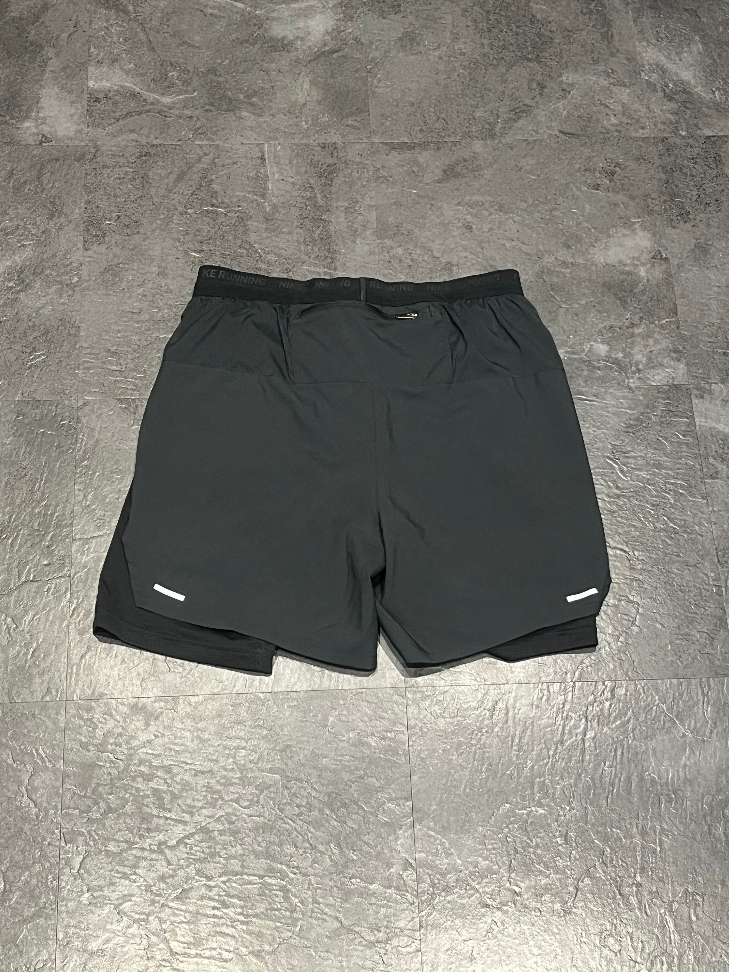 Black Nike Men’s Dri Fit Flex Stride 2in1 Running Shorts