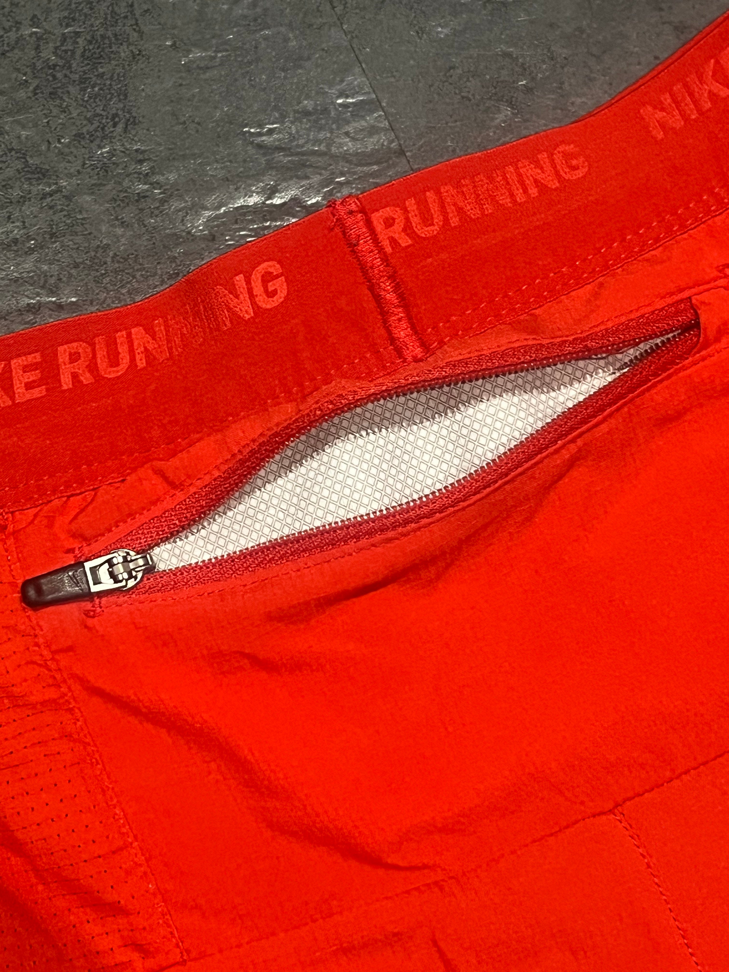 Red Nike Men’s Dri Fit Flex Stride 7” Brief Lined Running Shorts