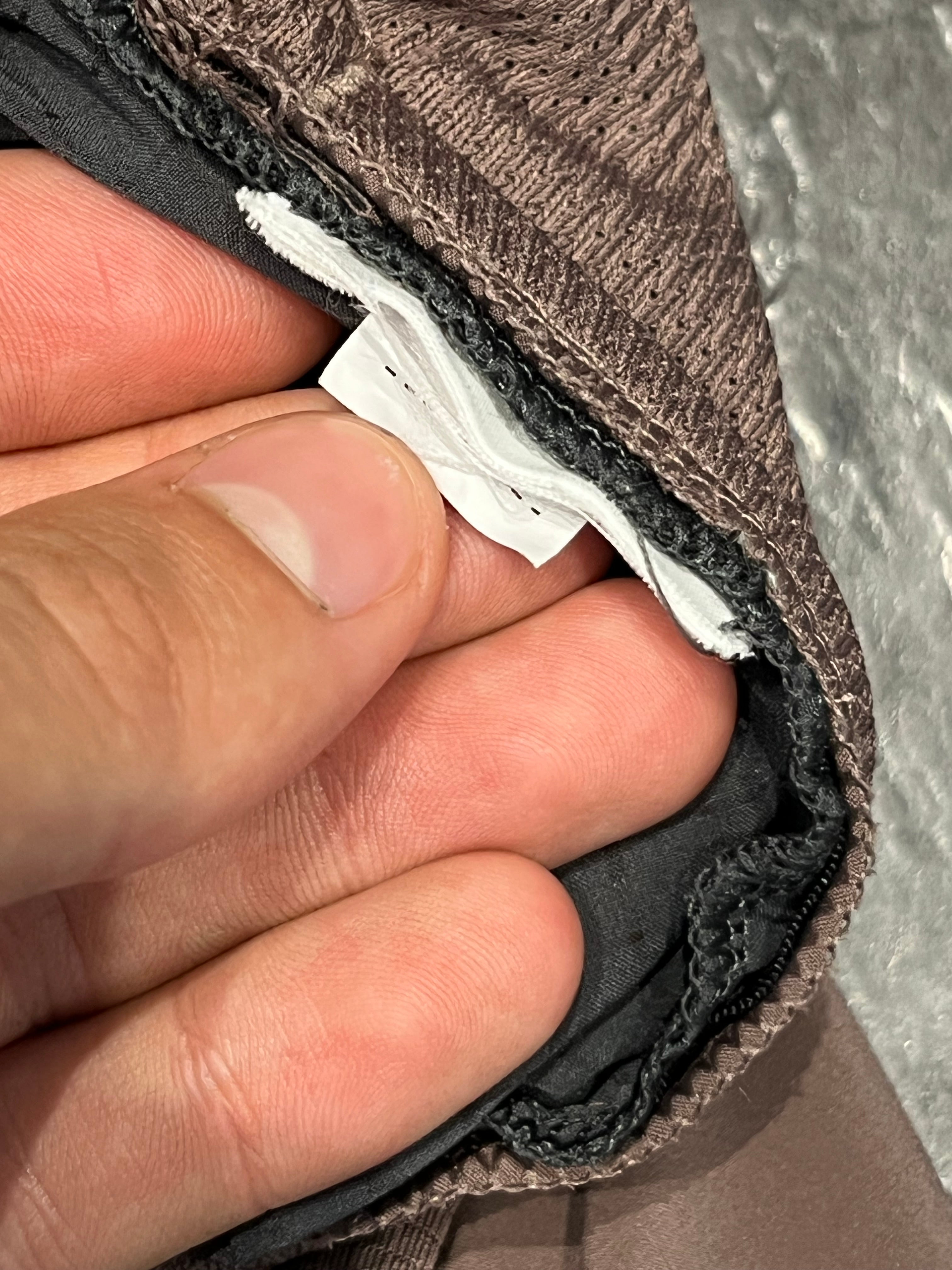 Taupe & Smoke Grey Nike Men’s Dri Fit Trail 5” Brief Lined Shorts