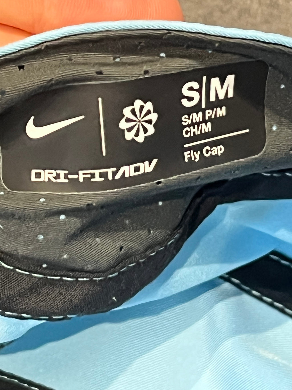 Light Blue Nike Dri Fit ADV Fly Running Cap - Unisex