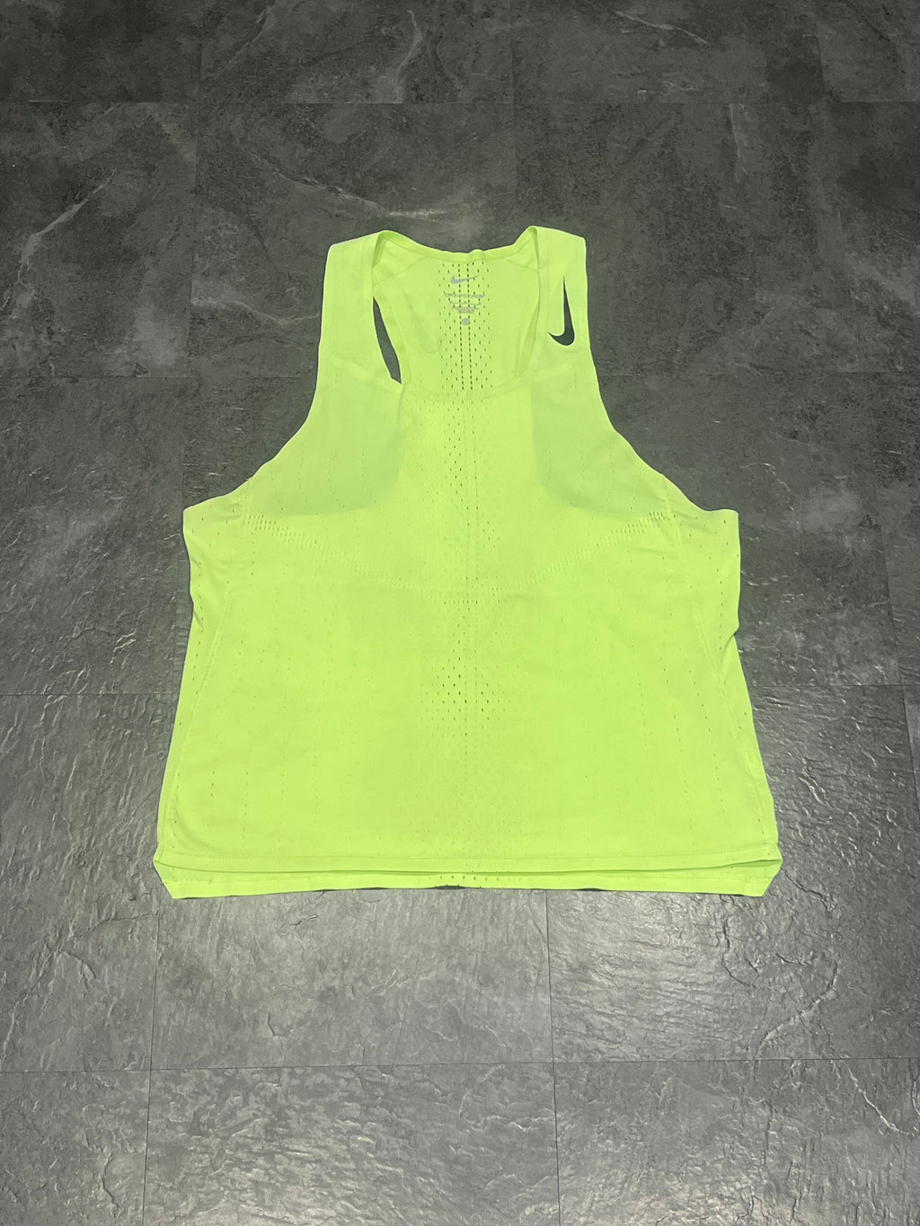 Volt Yellow Nike Men’s Dri Fit ADV Aeroswift Racing Singlet