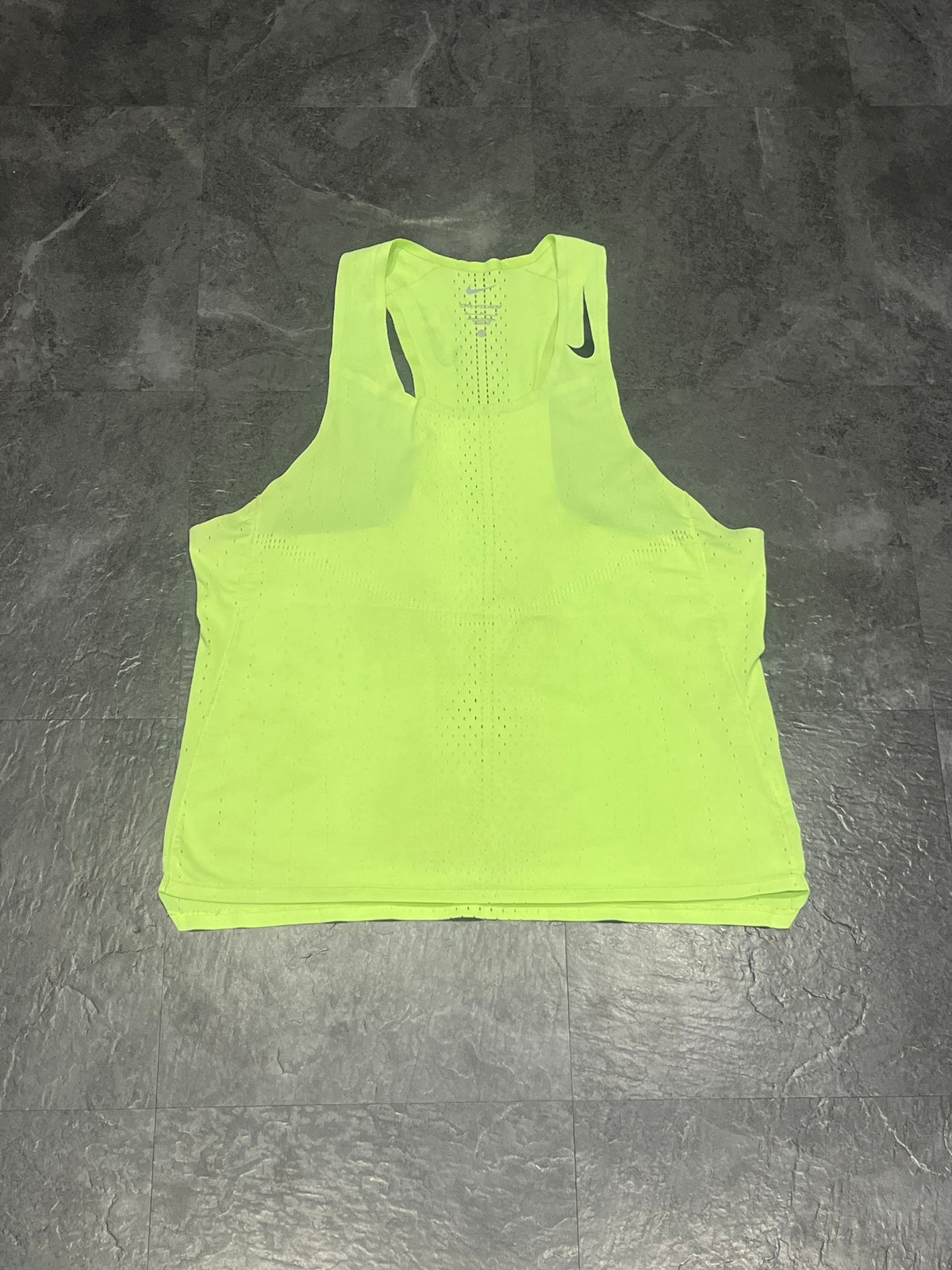 Volt Yellow Nike Men’s Dri Fit ADV Aeroswift Racing Singlet
