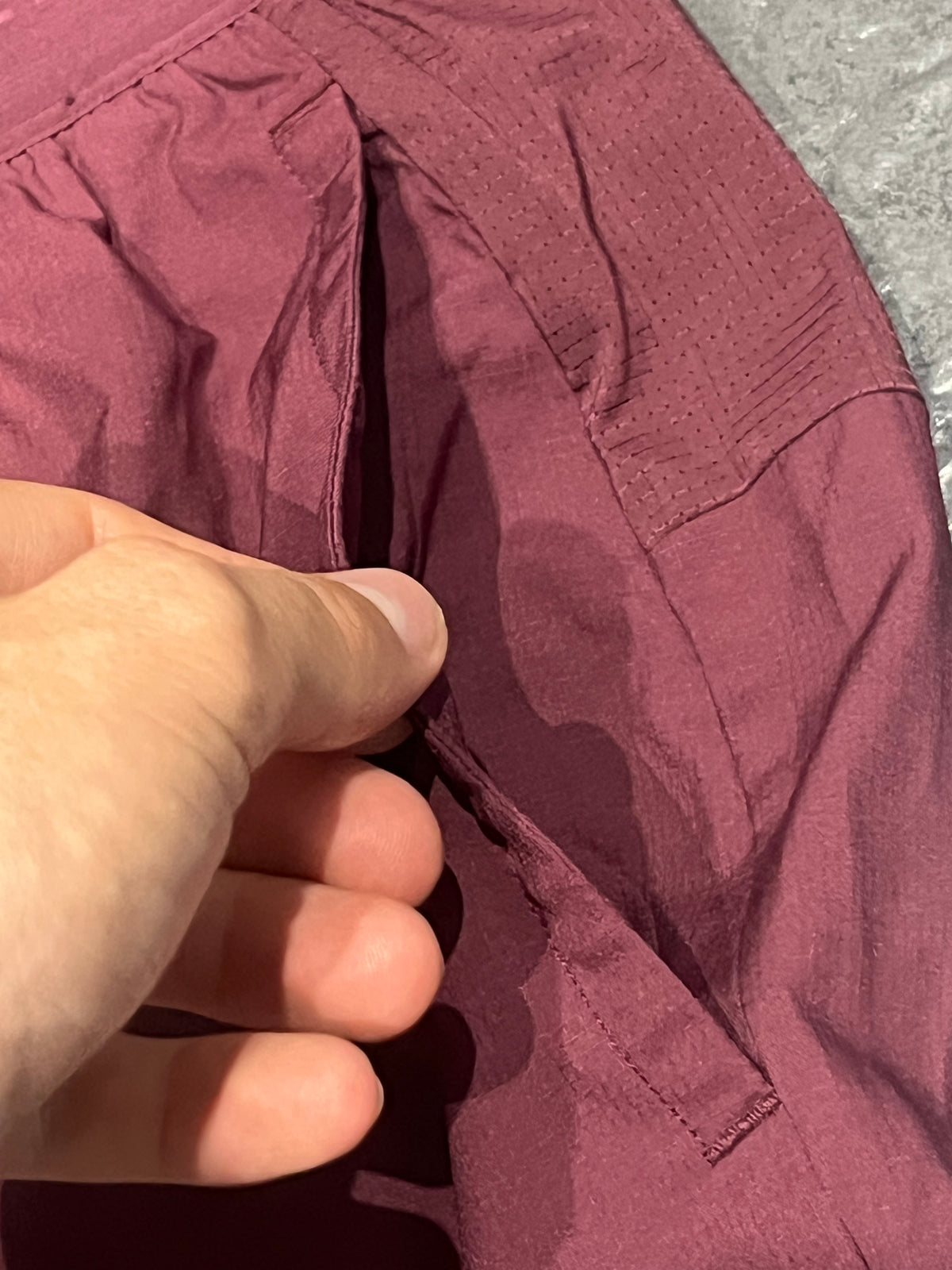 Dark Burgundy Nike Men’s Dri Fit Flex Stride 5” Brief Lined Running Shorts