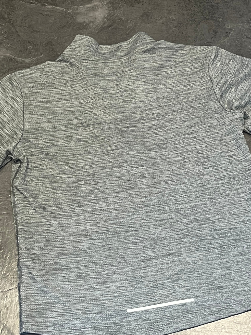 Grey Nike Men’s Dri Fit Pacer 1/2 Zip Top