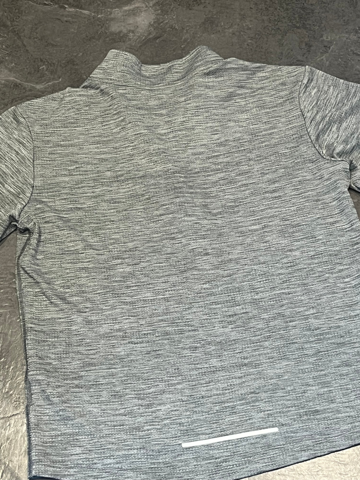 Grey Nike Men’s Dri Fit Pacer 1/2 Zip Top
