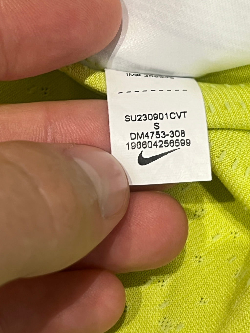 Lemon Nike Men’s Dri Fit ADV Running T Shirt