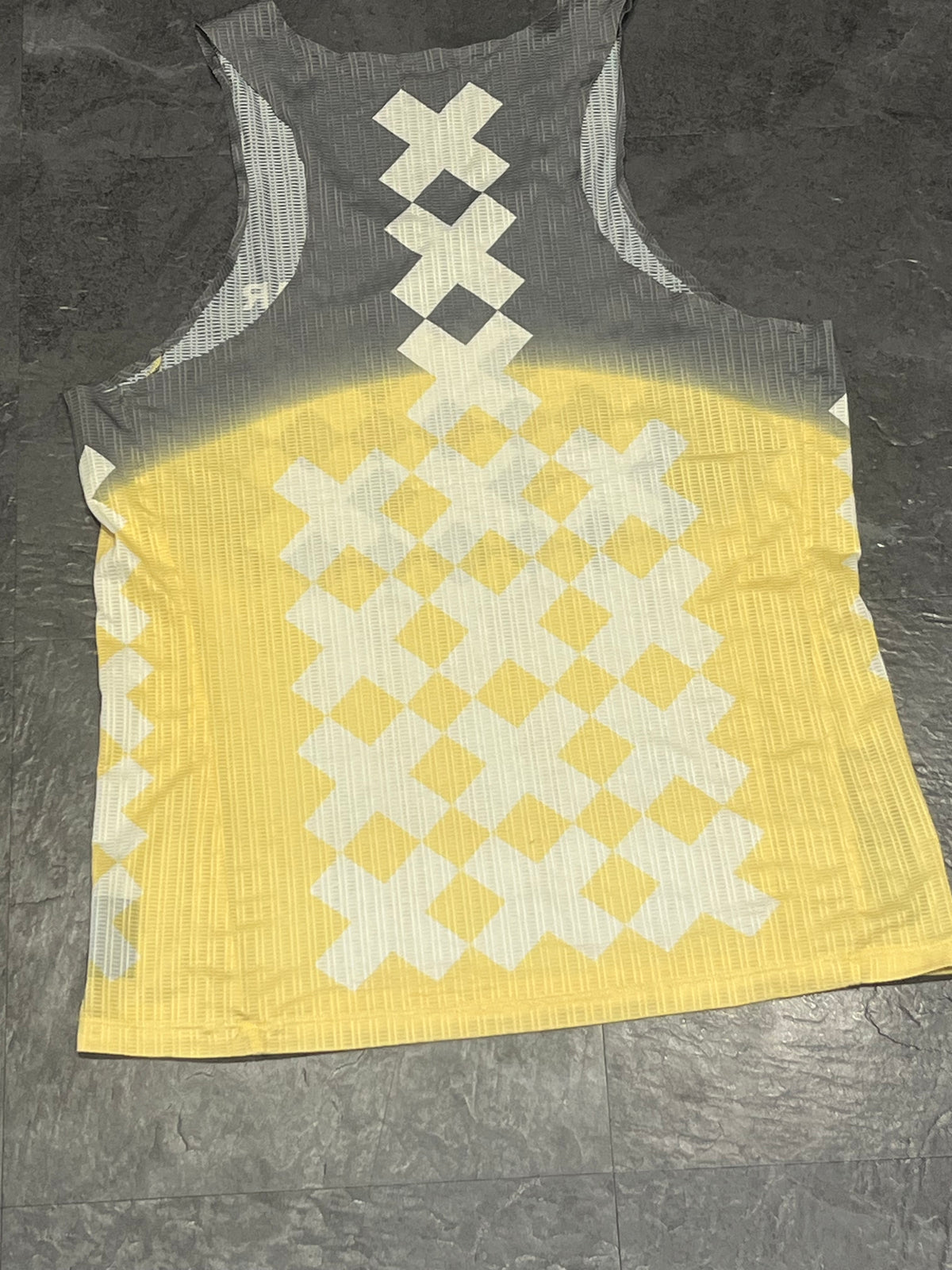 Yellow/Grey SOAR Men’s Elite Racing Singlet