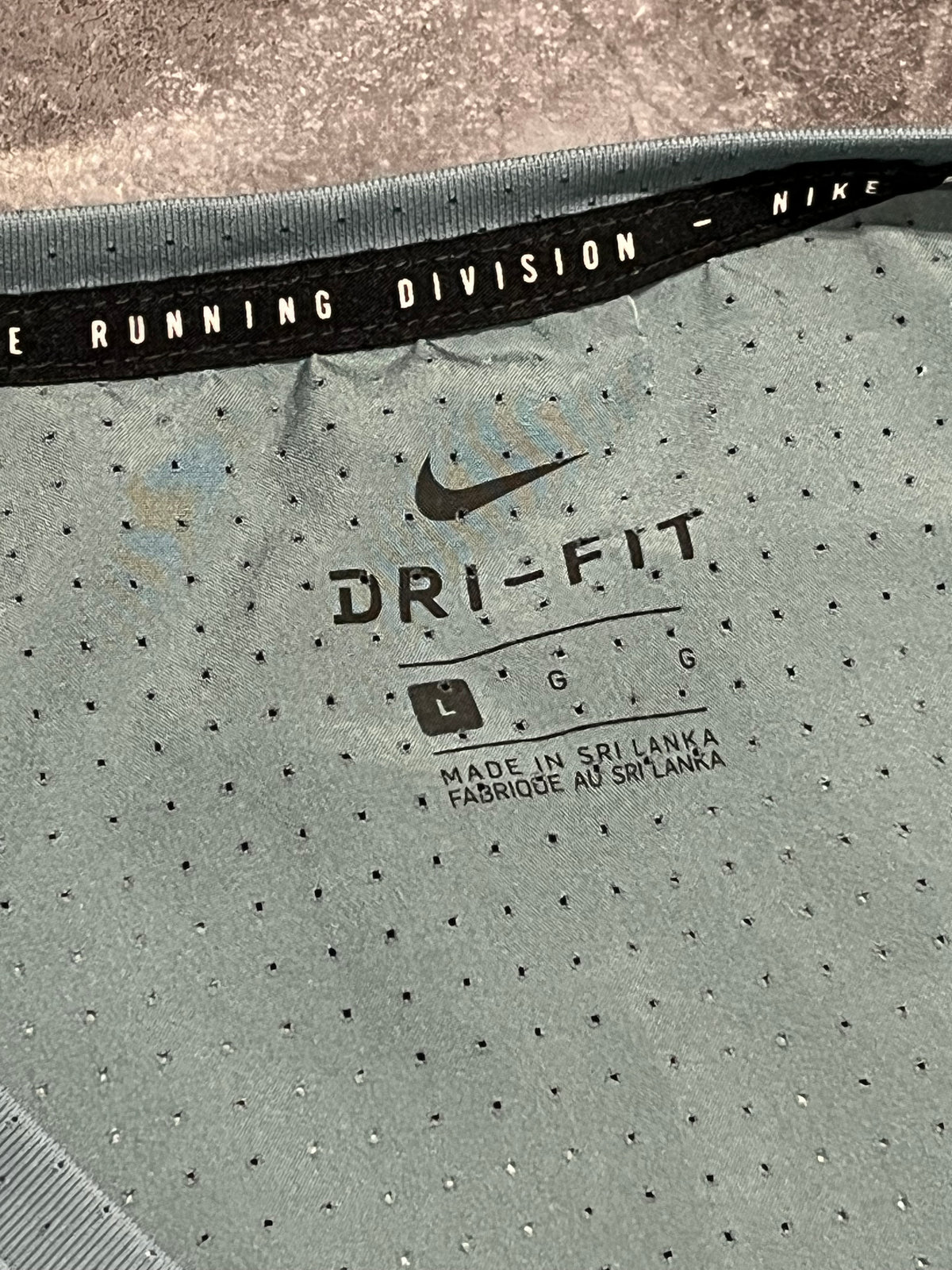 Dark Teal Nike Men’s Dri Fit Running Division Singlet