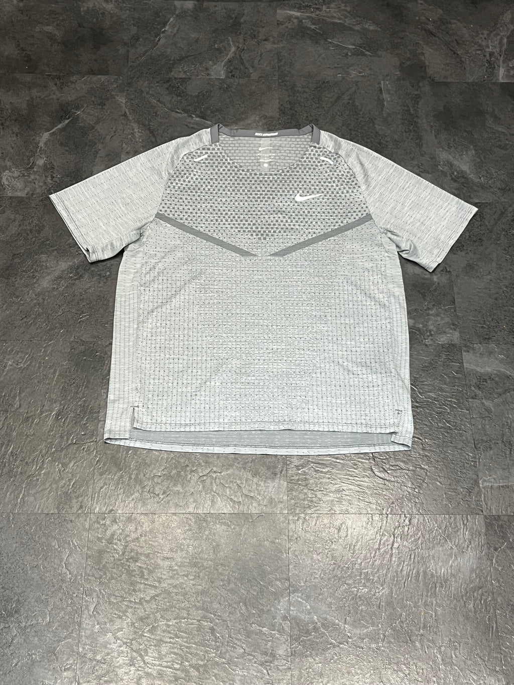 Grey Nike Men’s Dri Fit ADV Running T Shirt