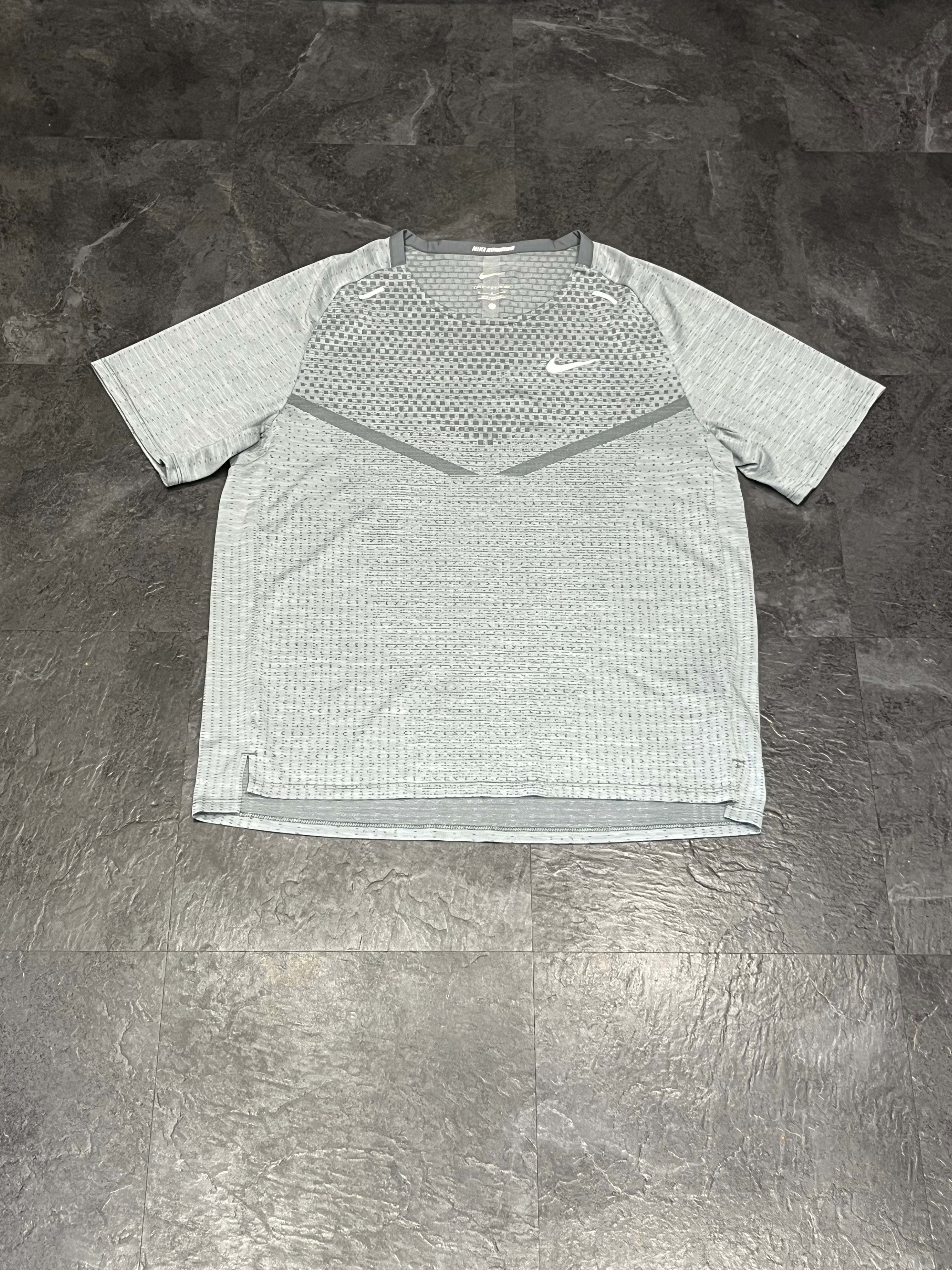 Grey Nike Men’s Dri Fit ADV Running T Shirt