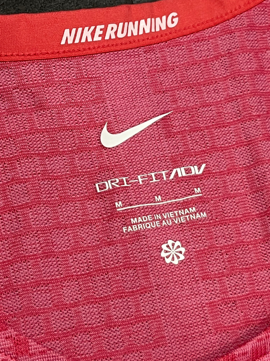 Pink Nike Men’s Dri Fit ADV Running Singlet