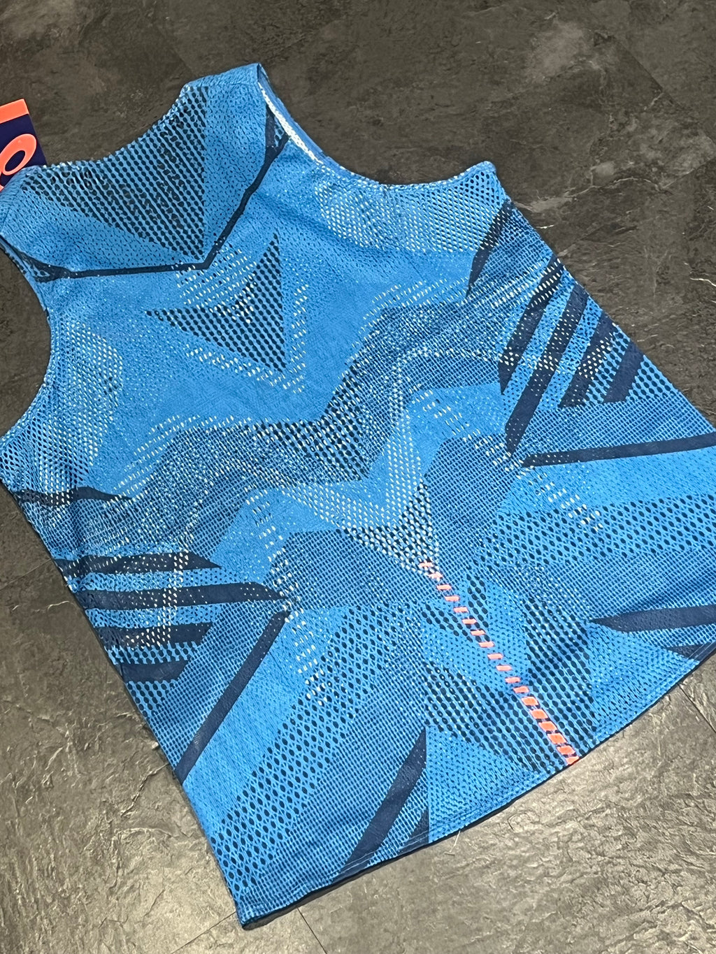 Blue ASICS Women’s Pro Elite Racing Singlet