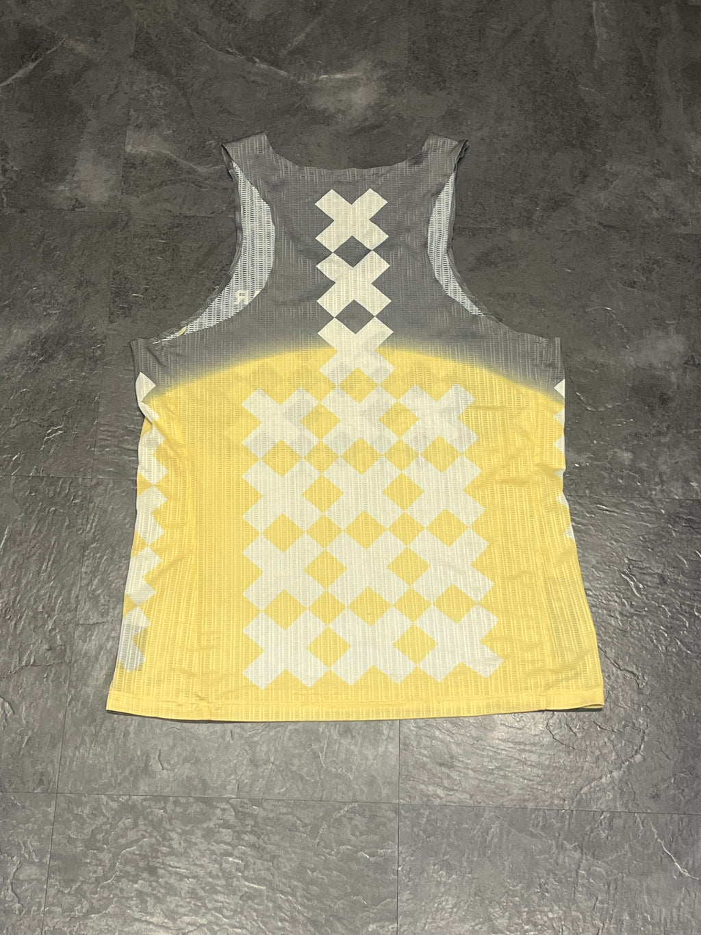 Yellow/Grey SOAR Men’s Elite Racing Singlet