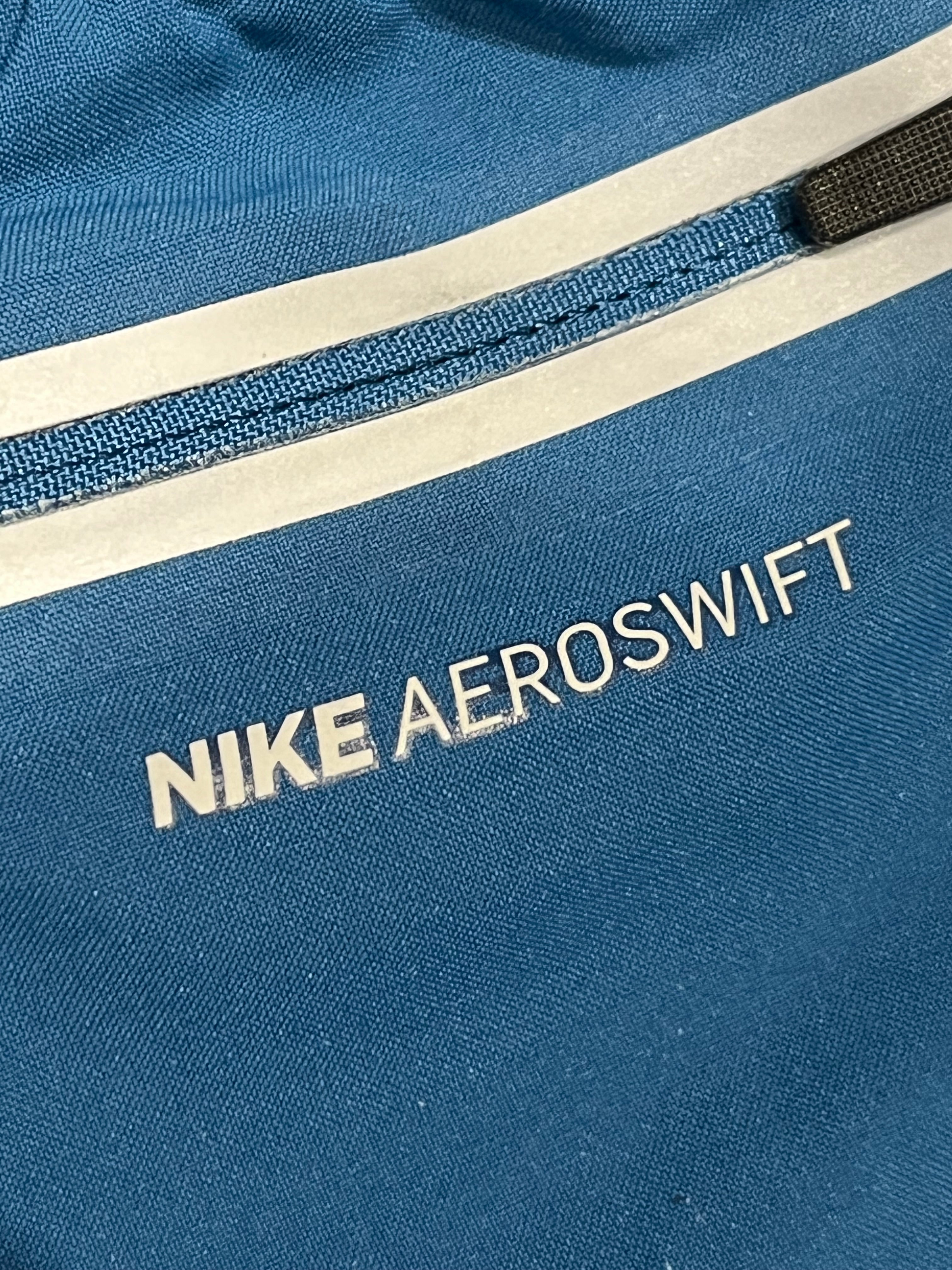 Blue Nike Men’s Dri Fit AeroSwift Pro Elite Racing 4” Split Shorts