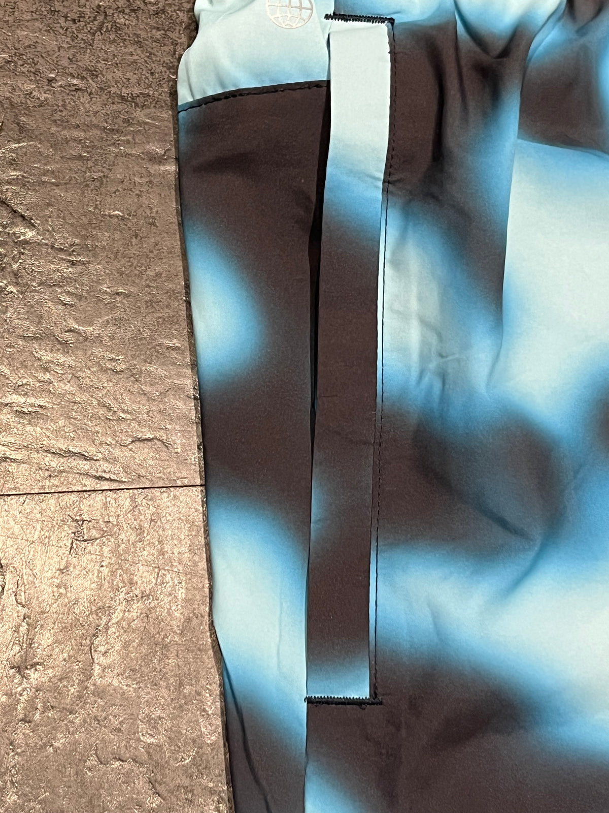 Blue/Black Adidas Men’s Icon Graphic Running Shorts