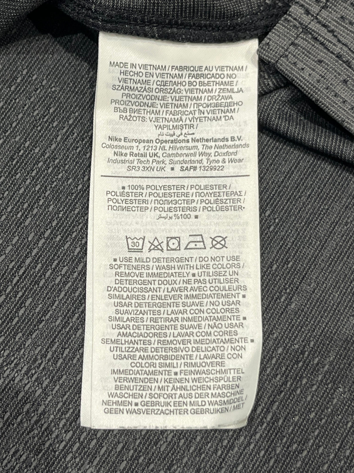 Grey Nike Men’s Dri Fit ADV Running Singlet