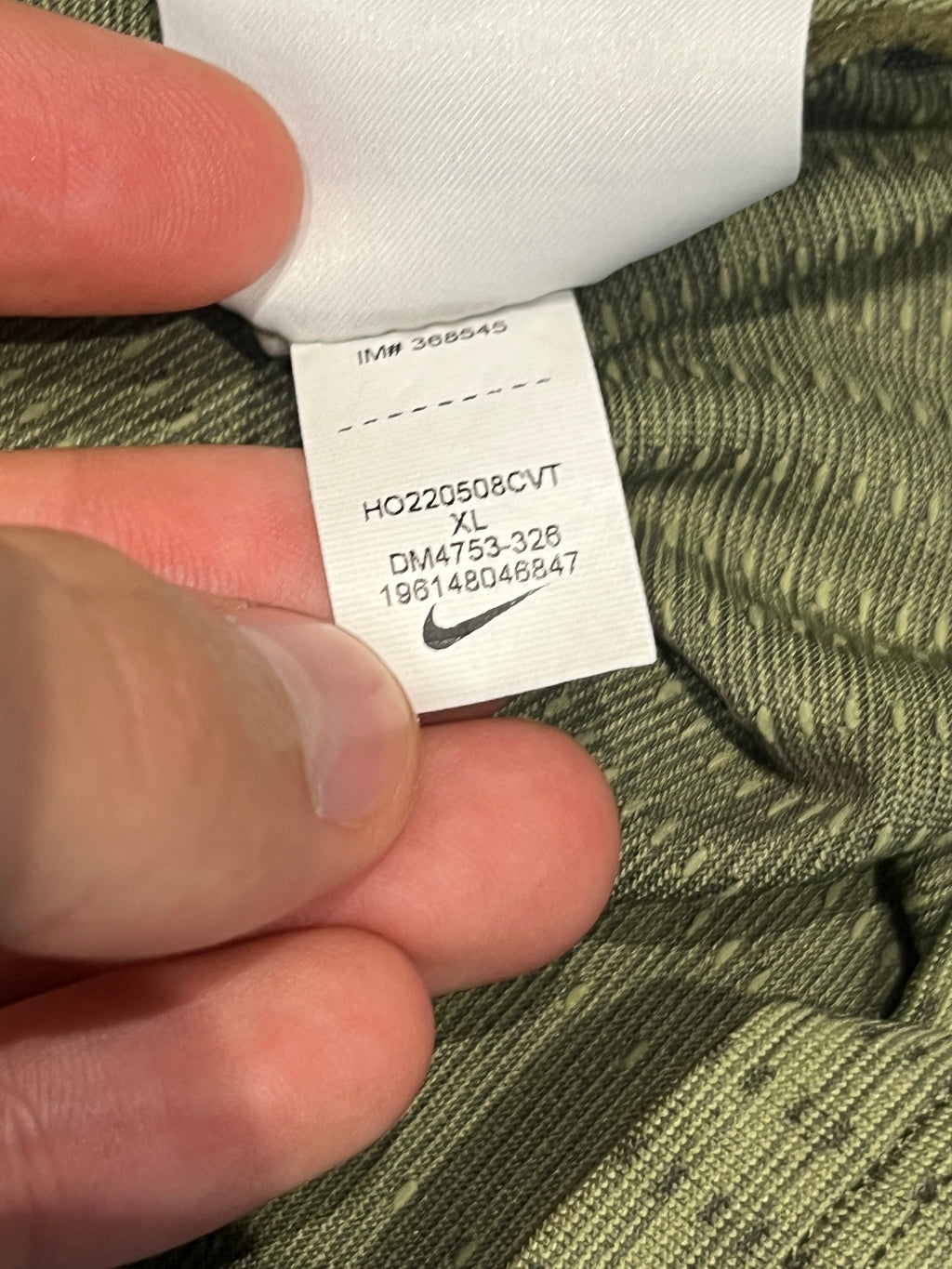 Green Nike Men’s Dri Fit ADV Running T Shirt