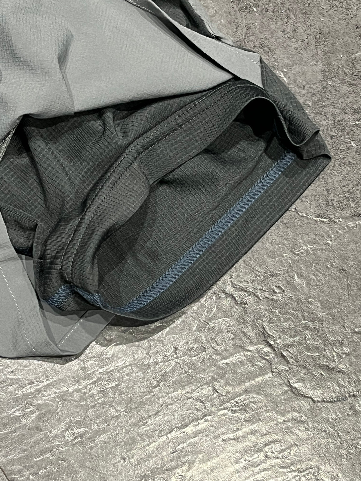 Grey/Black Nike Men’s Dri Fit Flex Stride 2IN1 7” Running Shorts