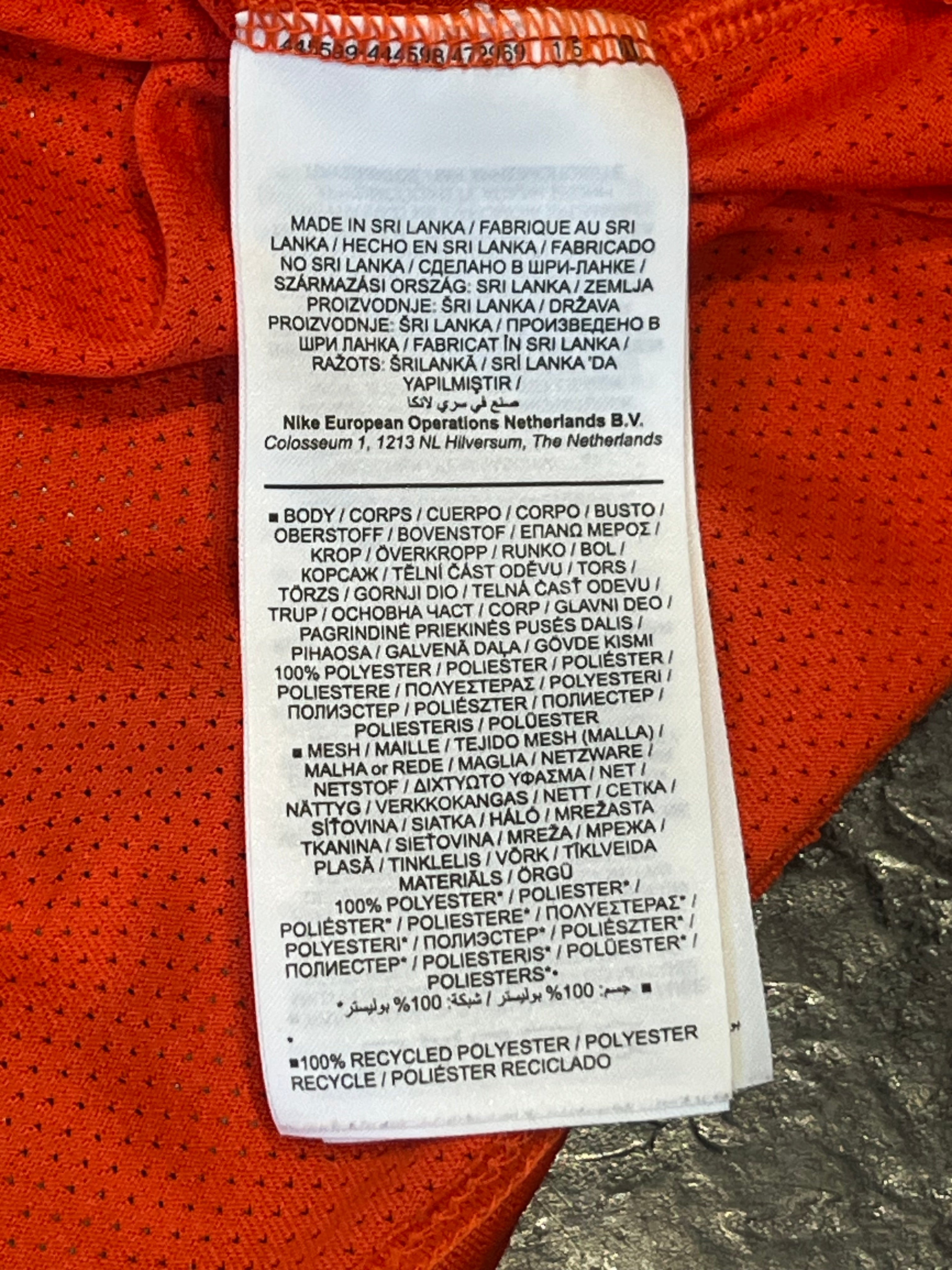 Bright Orange Nike Men’s Dri Fit Miler “Wild Run” Singlet
