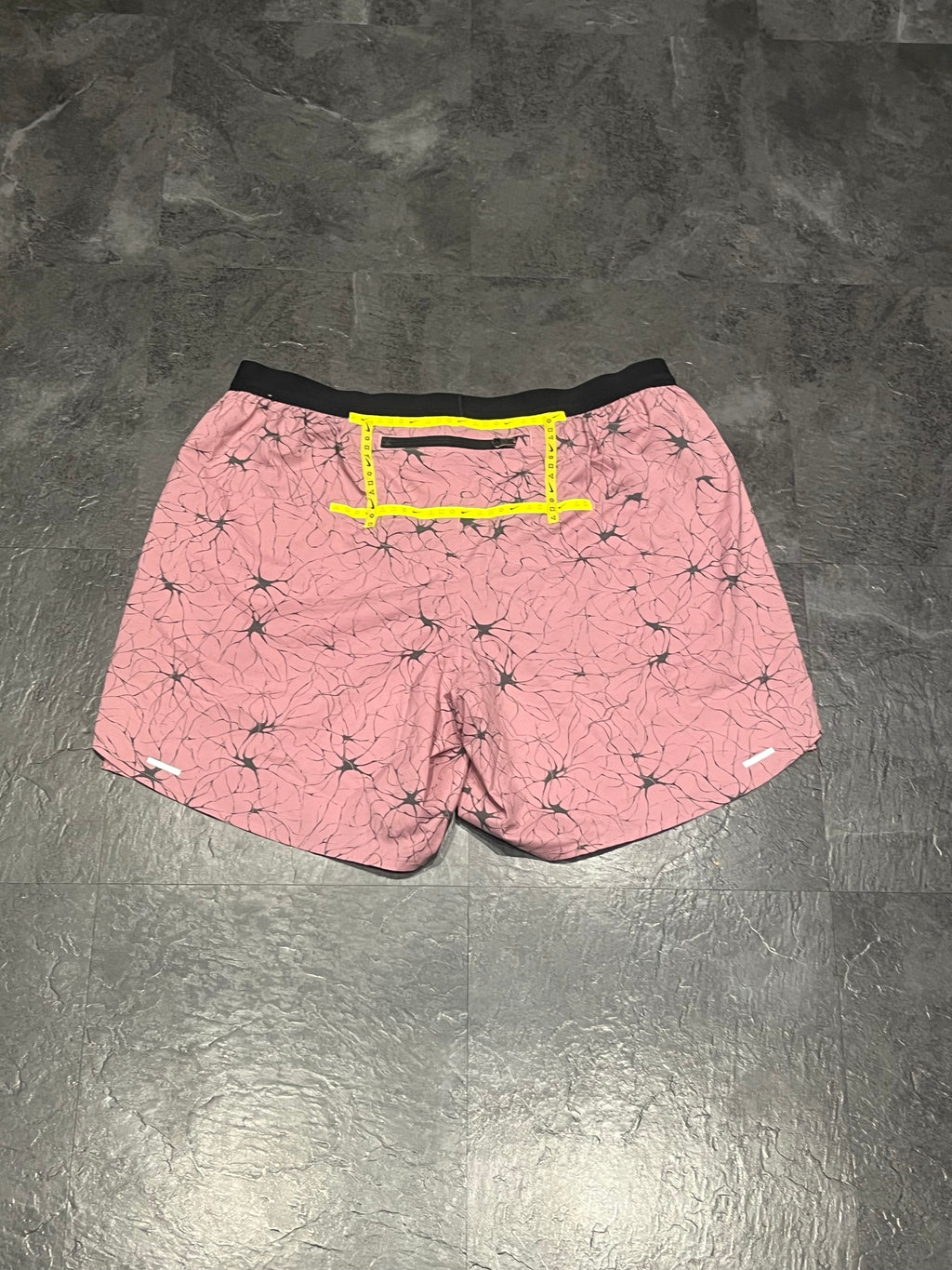 Pink/Black Nike Men’s Dri Fit Stride D.Y.E 7” Running Shorts