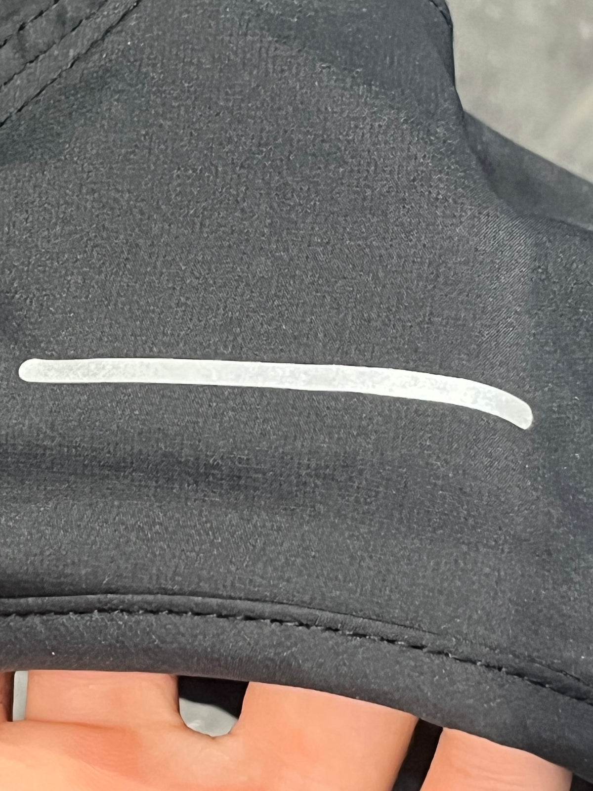 Black ASICS Lite Running Cap - Unisex