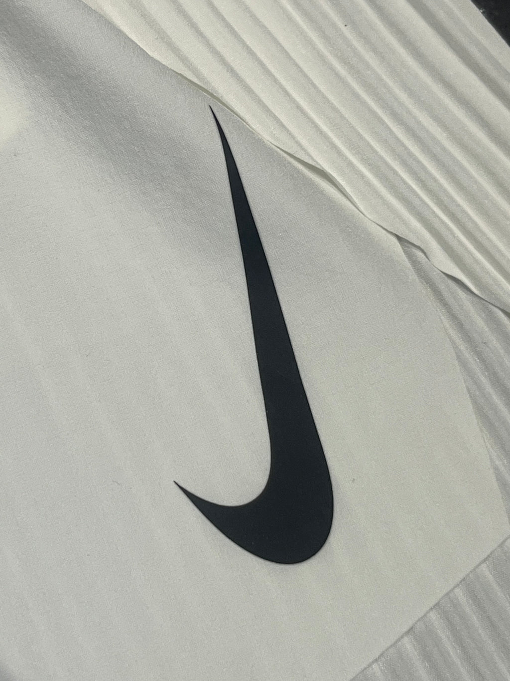 White Nike Women’s Dri Fit ADV 3” Racing Split Shorts