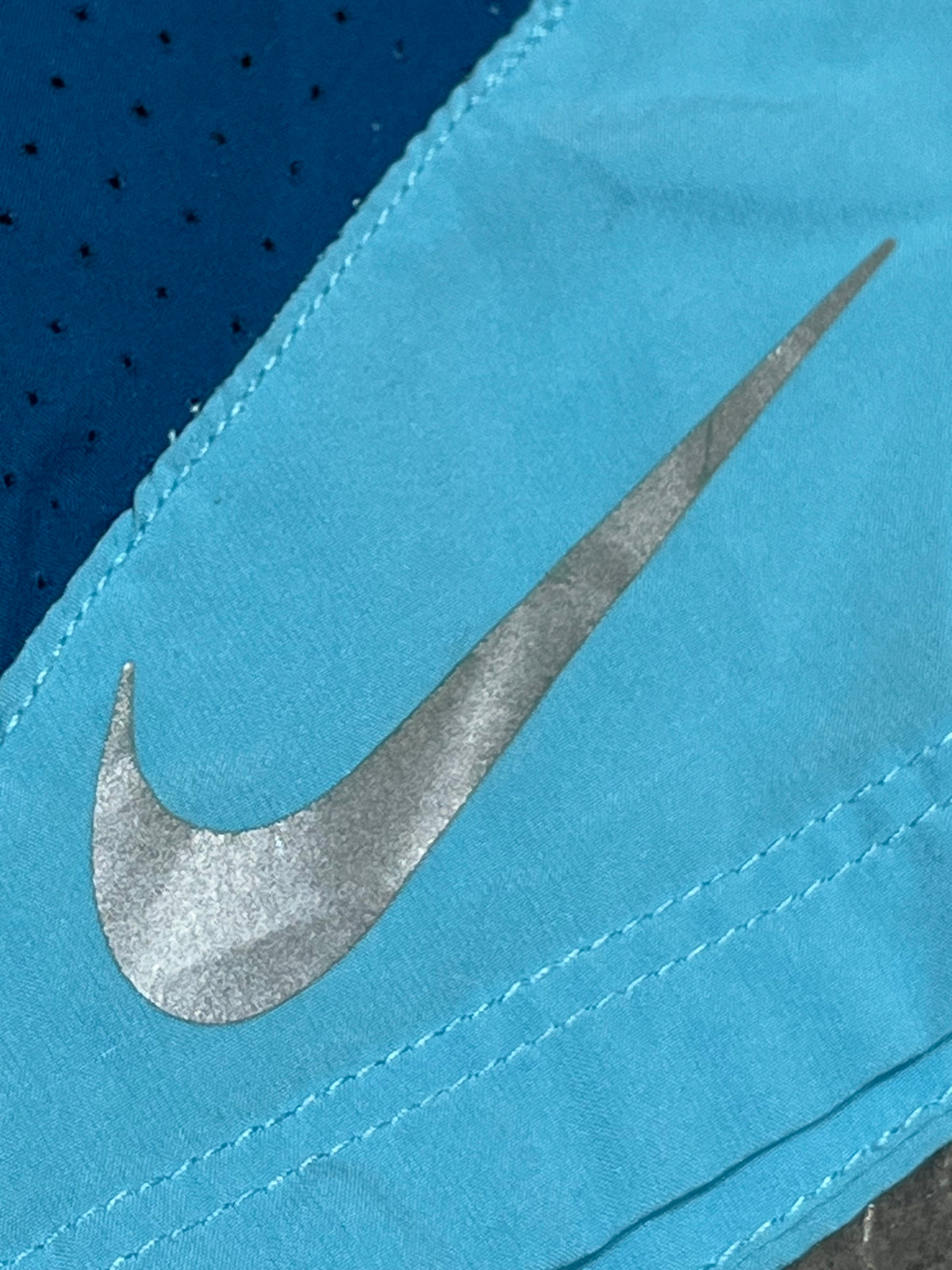Navy / Light Blue Nike Men’s Dri Fit Miler Running Shorts