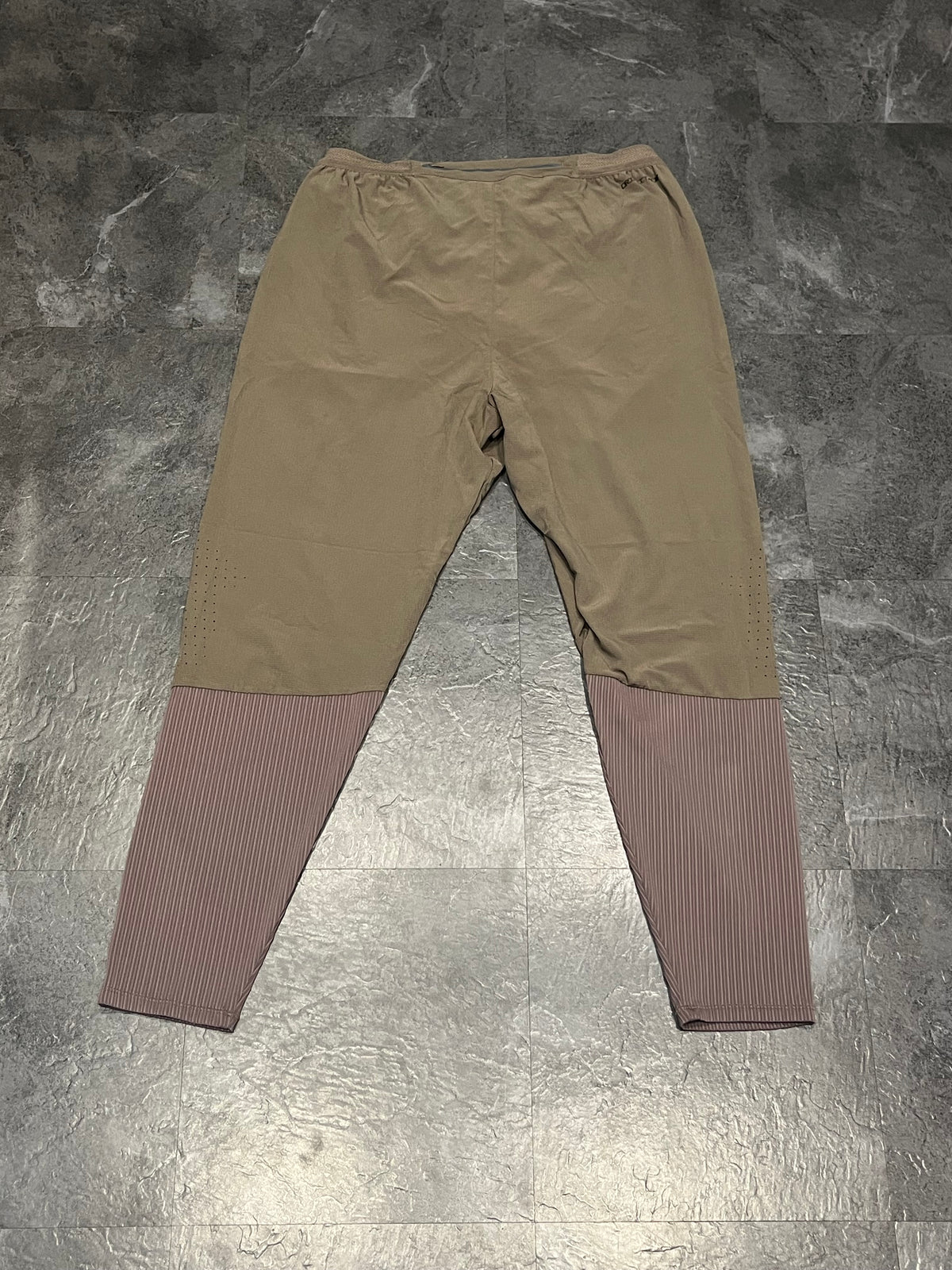 Light Brown Nike Men’s Dri Fit ADV Aeroswift Racing Bottoms