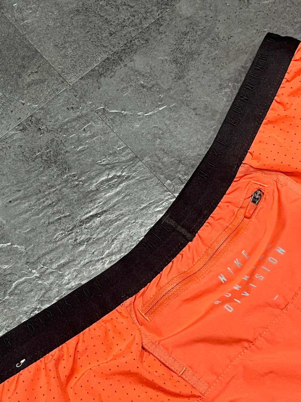 Orange Nike Men’s Dri Fit Running Division 5” Brief Lined Running Shorts
