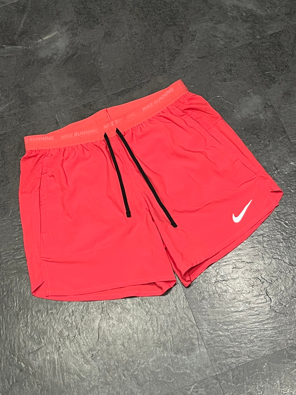 Pink Nike Men’s Dri Fit Flex Stride 5” Brief Lined Running Shorts