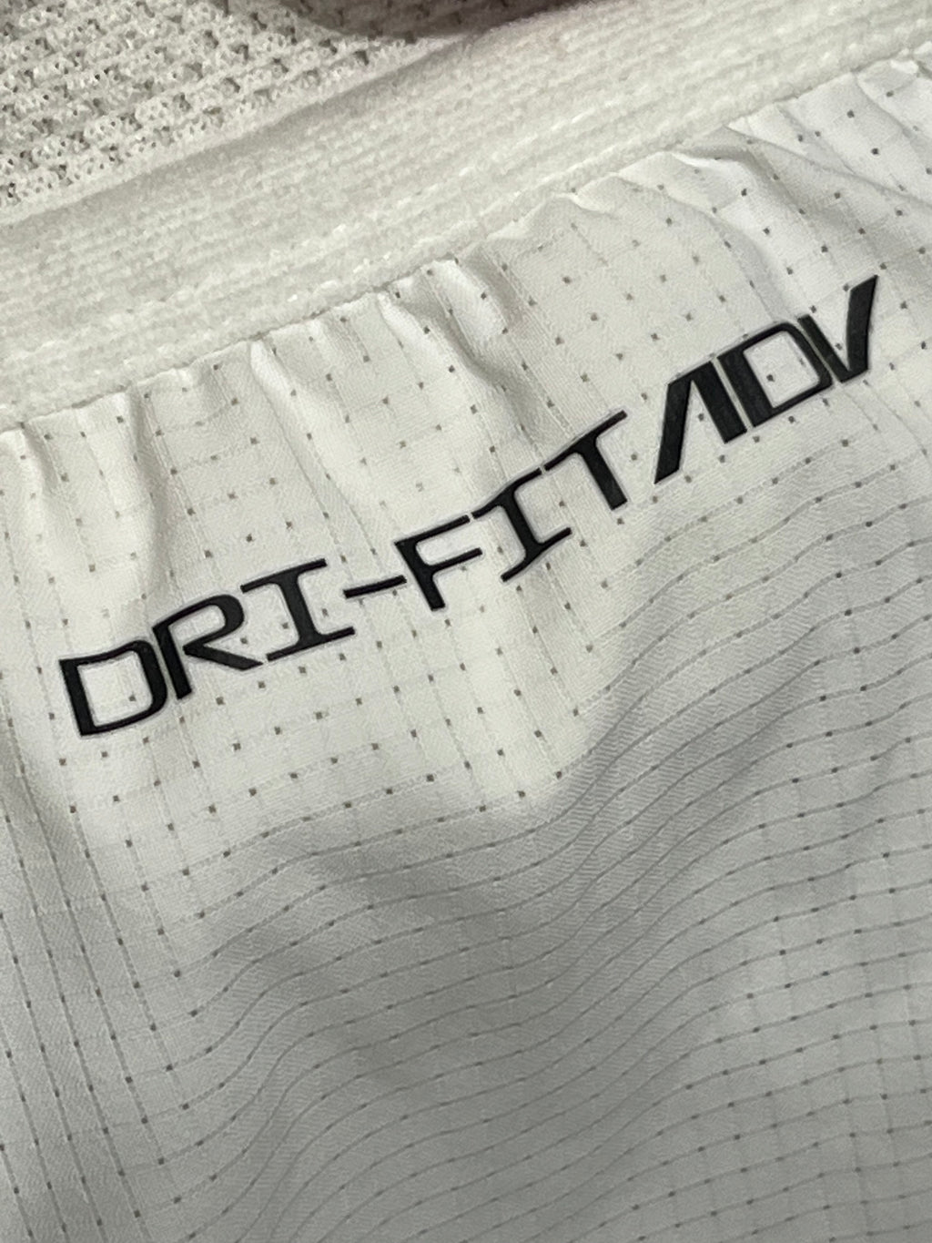 White & Blue Nike Men’s Dri Fit ADV 2” Racing Split Shorts