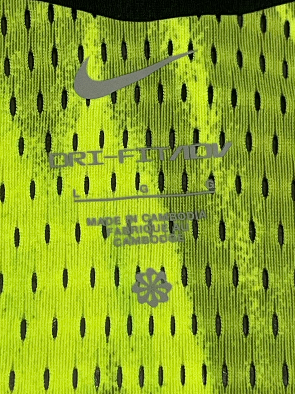 Volt Nike Men’s Dri Fit ADV Aeroswift Racing Singlet