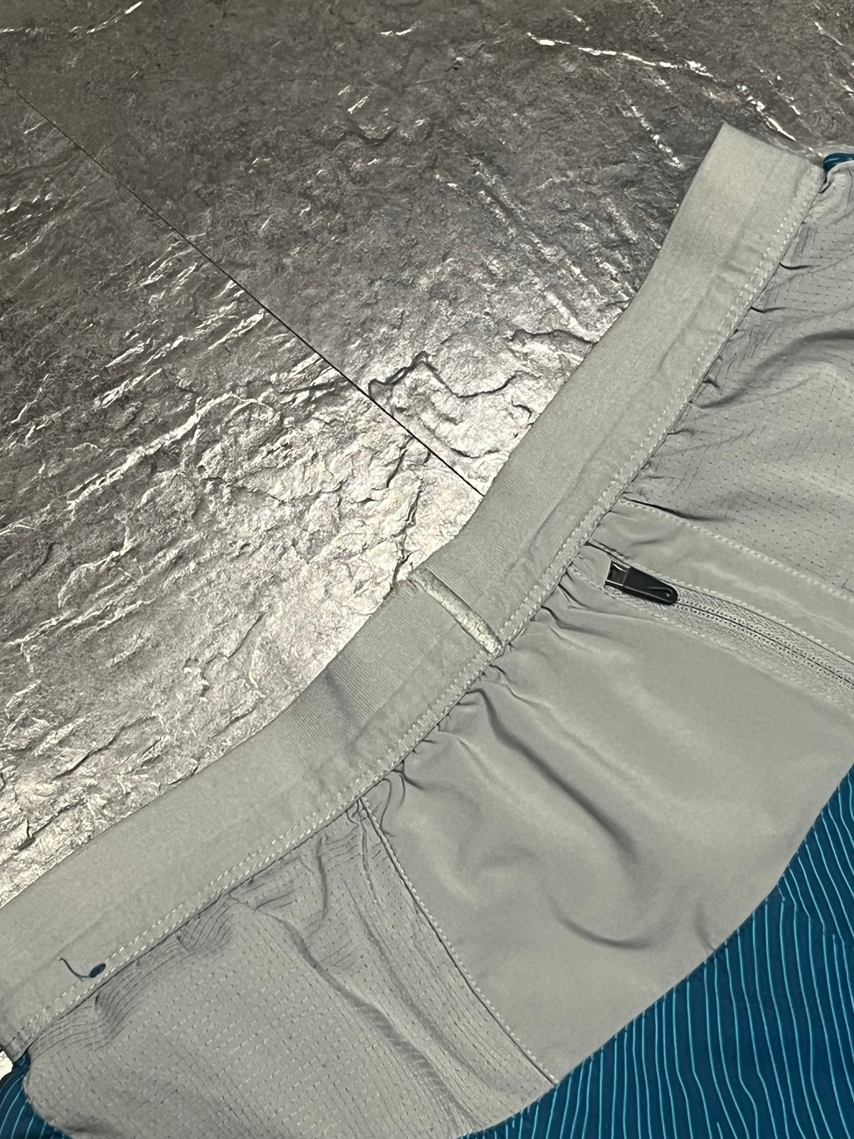 Blue Nike Men’s Dri Fit Trail 5” Brief Lined Running Shorts